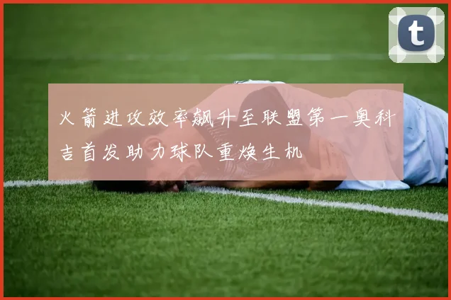 火箭进攻效率飙升至联盟第一奥科吉首发助力球队重焕生机